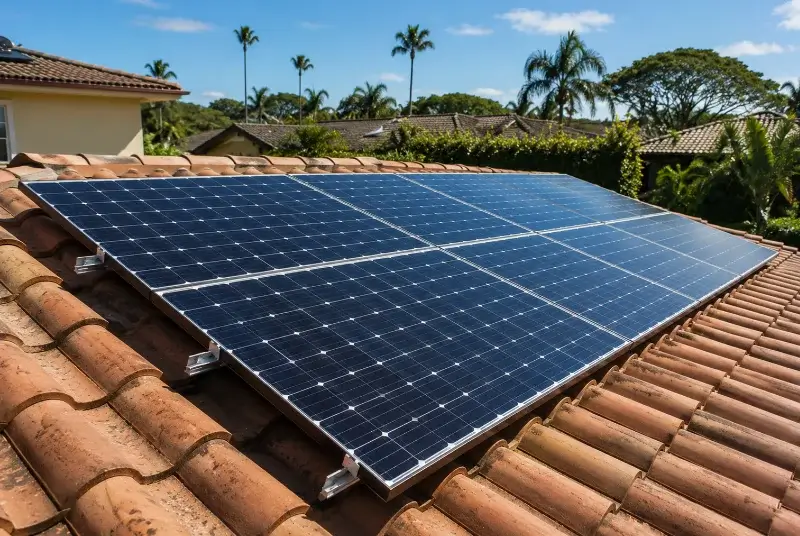 Installation de panneaux solaires à Taller